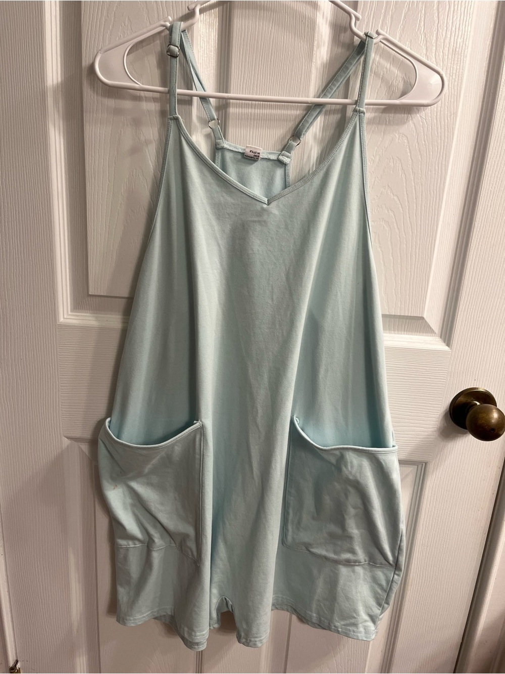 Mint Green Pocketed Romper